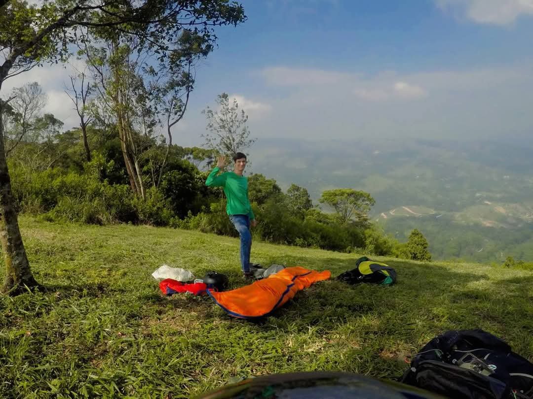 Deltota paragliding launch site 1470m...🪂🤝🇱🇰 ( closed )