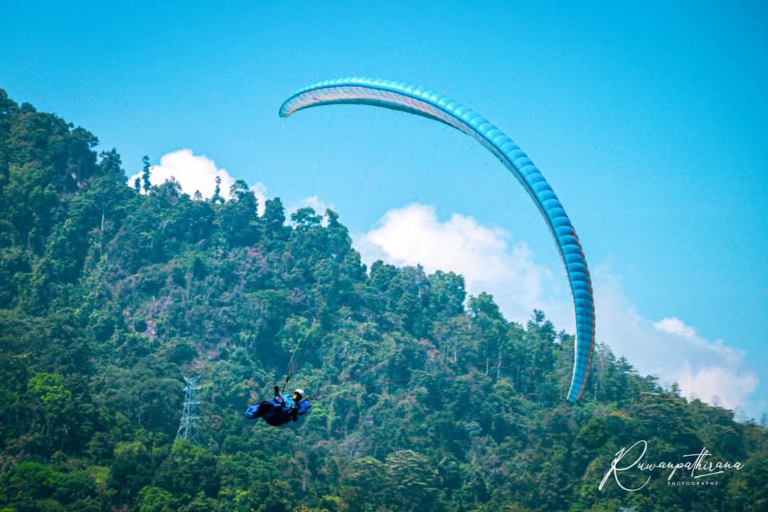 Gampola paragliding launch site 178m...🪂🤝🇱🇰 ( closed )