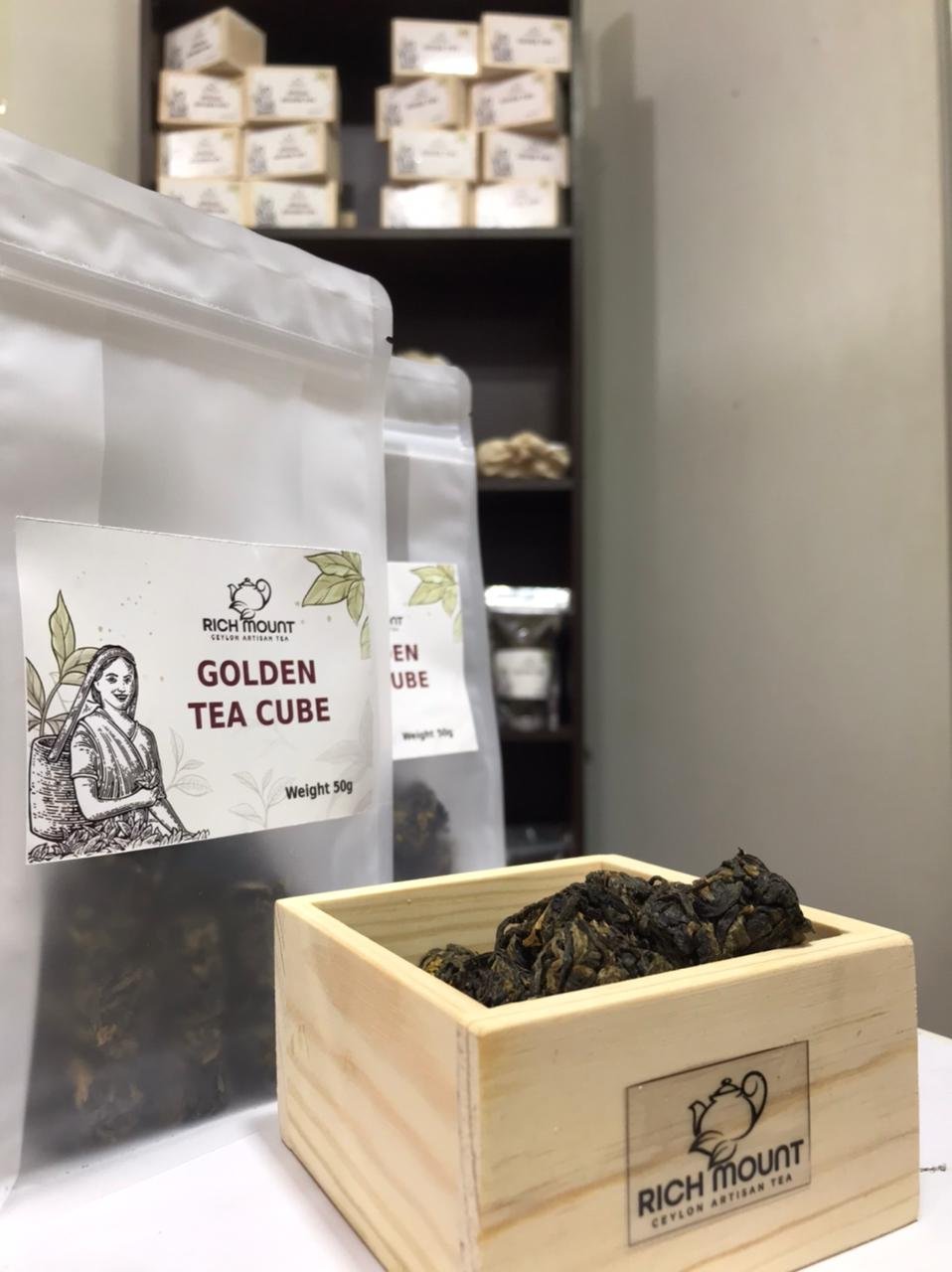 GOLDEN TEA CUBE | Each One Cube - 3.2g