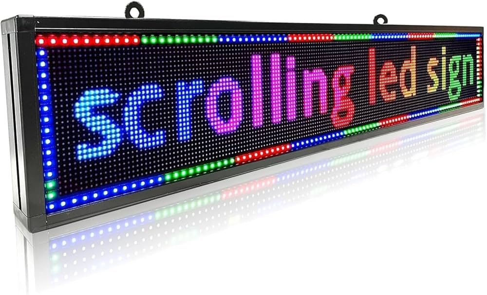 LED PANEL NAME BOARD